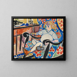 Gouache - Henry Lyman Saen — cuadro enmarcado en la pared