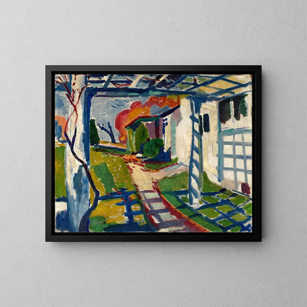 Treille - Henry Lyman Saen — cuadro enmarcado en la pared