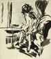 Scene of port - Henry Lyman Saen — artwork view