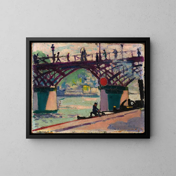 Pont des Arts - Henry Lyman Saen — cuadro enmarcado en la pared