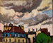 Techos y nubes en París - Henry Lyman Saen — vista de la obra