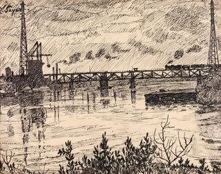 Schuylkill n° 3 - Henry Lyman Saen — vista de la obra