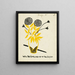 With best wishes for the season - Henry Lyman Saen — framed artwork on a wall