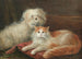 Study of a den and a cat - Henry Maurice Page — artwork view