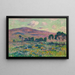 Lande bretonne - Henry Moret — cuadro enmarcado en la pared