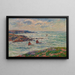 L'entrée du port de Doëlan, Finistère - Henry Moret — cuadro enmarcado en la pared