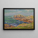 Los Rocailles de Ouessant - Henry Moret — cuadro enmarcado en la pared