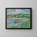 Los Arenadores de Pont-Aven - Henry Moret — cuadro enmarcado en la pared