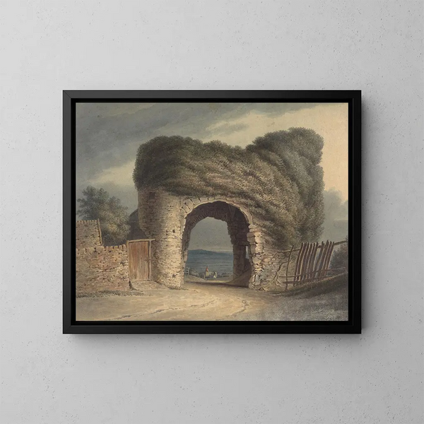 Portal de Strand en Winchelsea - Henry Morton — cuadro enmarcado en la pared