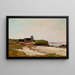 the old mill near the sea in Concarneau, Brittany - Henry Orne Ryder — framed artwork on a wall