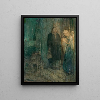 Henry Ossawa Tanner - Departure into Egypt.webp