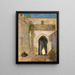 Entrance door of Tangier - Henry Ossawa Tanner — framed artwork on a wall
