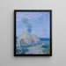 Haystacks - Henry Ossawa Tanner — framed artwork on a wall