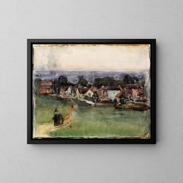 Kansas City, Kansas - Henry Ossawa Tanner — cuadro enmarcado en la pared