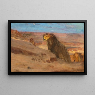 Henry Ossawa Tanner - Lions in the Desert.webp