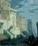 the Walls by Moonlight in Tangier - Henry Ossawa Tanner — artwork view