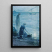 Moses in the Bulrushes - Henry Ossawa Tanner — framed artwork on a wall