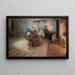 Filage a la luz del fuego L'enfance de George Washington Gray - Henry Ossawa Tanner — cuadro enmarcado en la pared