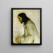 The Savior - Henry Ossawa Tanner — framed artwork on a wall