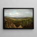 El Mirador - Henry P. Hunt — cuadro enmarcado en la pared