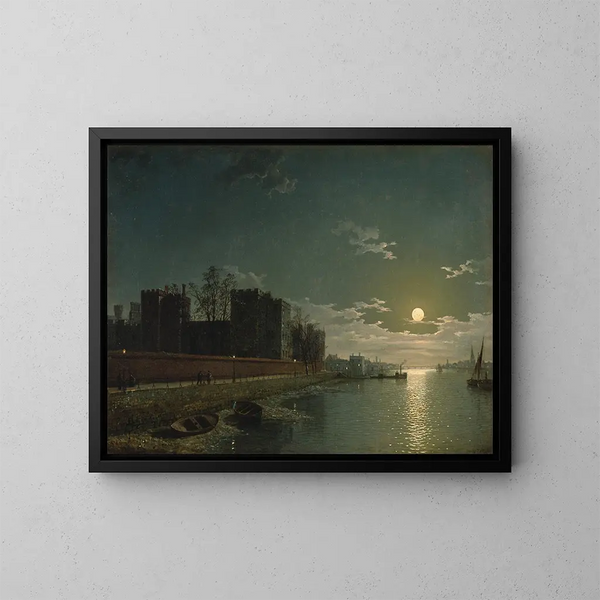 Palacio de Lambeth - Henry Pether — cuadro enmarcado en la pared