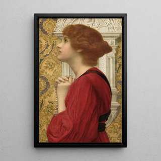 Henry Ryland - The guarded flame.webp