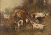 Perros de caza atrapando a la presa - Henry Schouten — vista de la obra