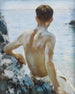 Beach Study - Henry Scott Tuke — artwork view