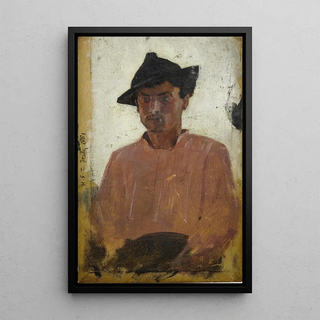 Henry Scott Tuke - Italian Man With Hat.webp