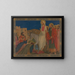 Entrada a Jerusalén - Henry Siddons Mowbray — cuadro enmarcado en la pared