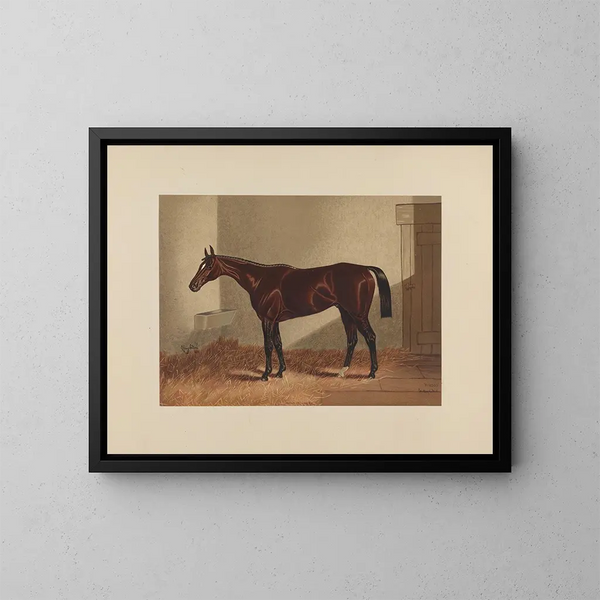 Hindu Painting - Henry Stull — framed artwork on a wall