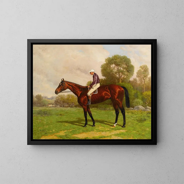 Montana con Garrison Up - Henry Stull — cuadro enmarcado en la pared