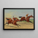 The Futurity 1892 with Morello, Lady Violet and St Leonards - Henry Stull — framed artwork on a wall