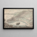Paisaje costero - Henry Swinburne — cuadro enmarcado en la pared