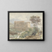Paisaje cerca de Vietri - Henry Swinburne — cuadro enmarcado en la pared