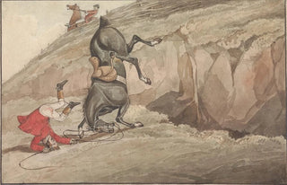 Henry Thomas Alken - Doing the Thing and the Thing Done The Down Leap Done.webp