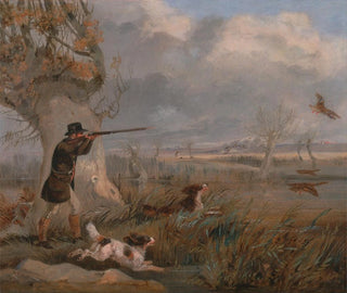 Caza al pato - Henry Thomas Alken — vista de la obra