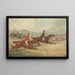 Pleine course, gardons la tête - Henry Thomas Alken — cuadro enmarcado en la pared