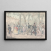 M. Jorrocks renounces knowledge of the Yorkshireman - Henry Thomas Alken — framed artwork on a wall