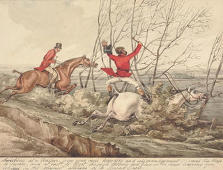Henry Thomas Alken - Qualified Horses and Unqualified Riders Swishing at a Rasper From Your Own Timidity and Mismanagement Cause the Horse to Swerve.webp