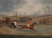 Escenas de una carrera de obstáculos cerca de la llegada - Henry Thomas Alken — vista de la obra