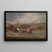 Escenas de una carrera de obstáculos cerca de la llegada - Henry Thomas Alken — cuadro enmarcado en la pared