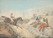 Carrera de obstáculos saltando dentro y fuera de un camino - Henry Thomas Alken — vista de la obra