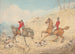 El cazador y un jinete animando a los perros - Henry Thomas Alken — vista de la obra