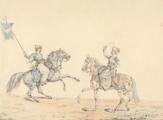 Henry Thomas Alken - Two Turkish Cavalrymen.webp