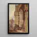 Cathedral Saint Peter of Ratisbonne Germany - Henry Thomas Schafer — framed artwork on a wall