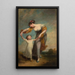 Retrato de una madre y un hijo en un paisaje - Henry Thompson — cuadro enmarcado en la pared