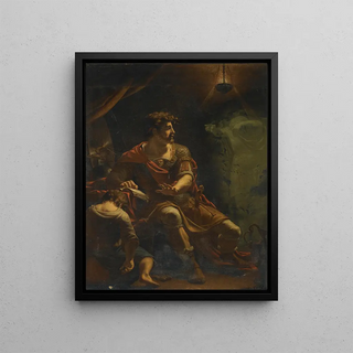 Henry Tresham - Brutus Disturbed By The Ghost Of Caesar From Shakespeares Julius Caesar Act Iv Scene Iii.webp