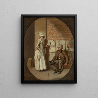 Henry Walton - A girl buying a ballad in a feigned oval.webp