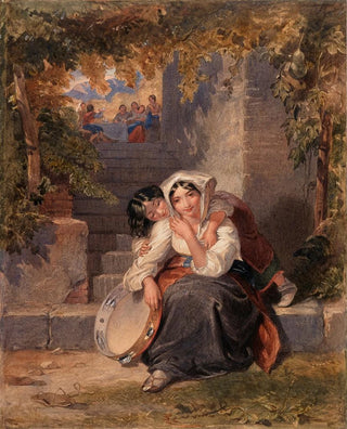 Henry William - The Tambourine Player.webp